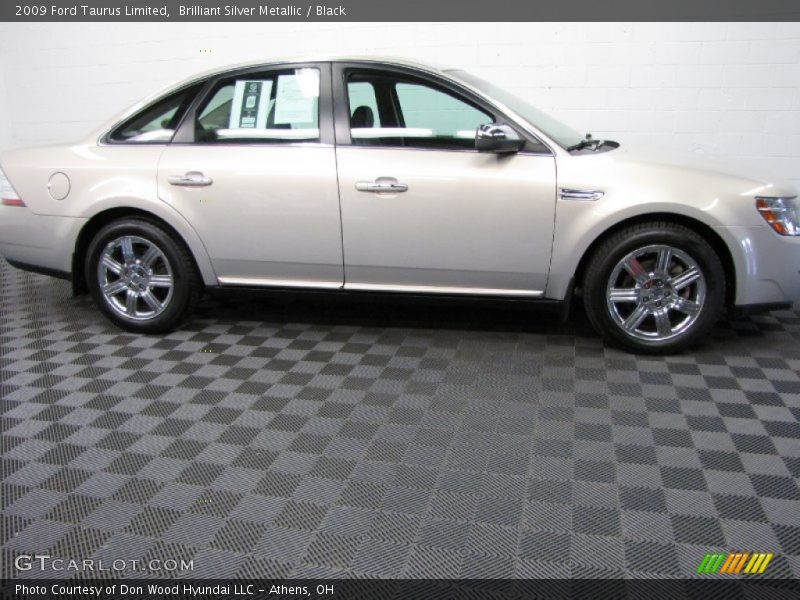 Brilliant Silver Metallic / Black 2009 Ford Taurus Limited