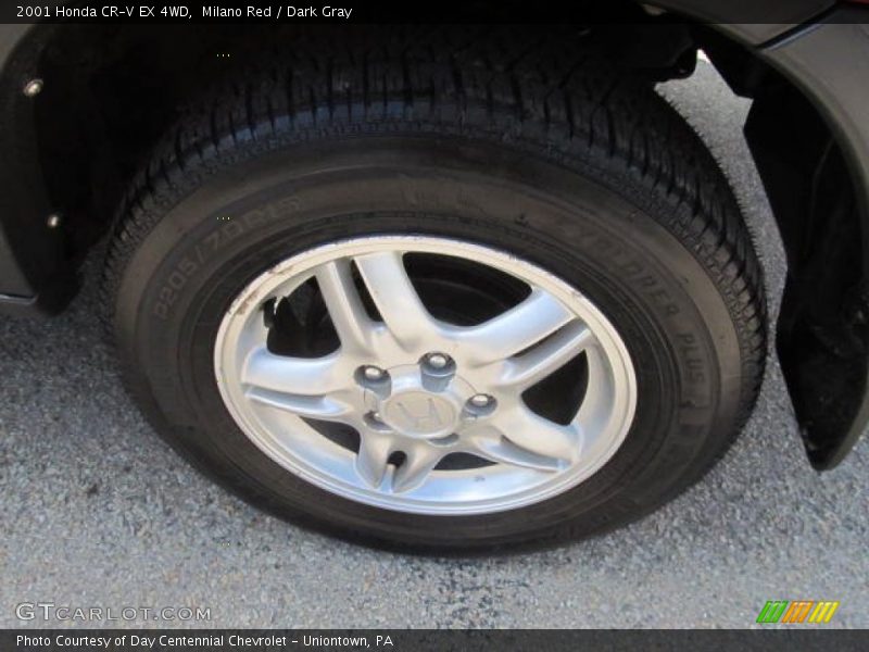 Milano Red / Dark Gray 2001 Honda CR-V EX 4WD