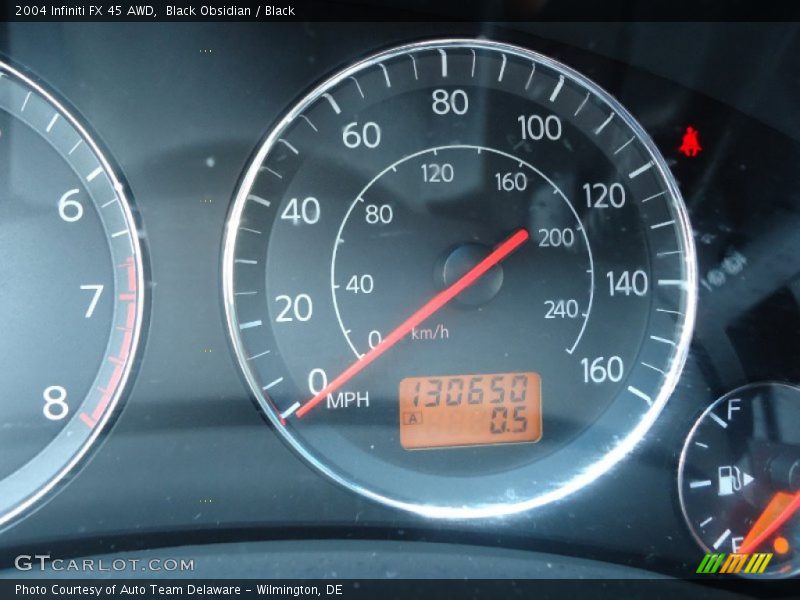 Black Obsidian / Black 2004 Infiniti FX 45 AWD