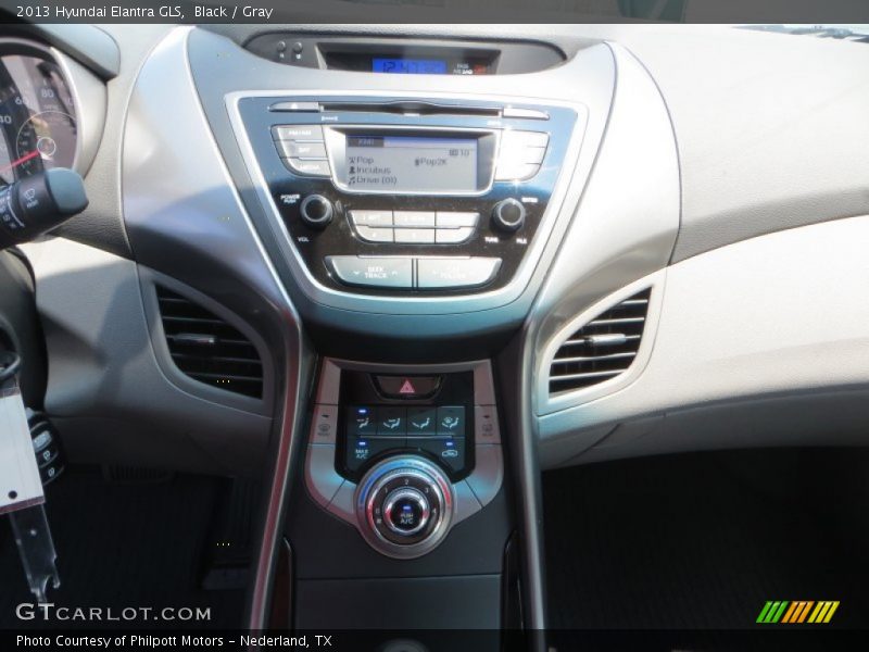 Black / Gray 2013 Hyundai Elantra GLS