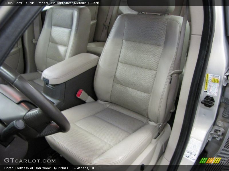 Brilliant Silver Metallic / Black 2009 Ford Taurus Limited