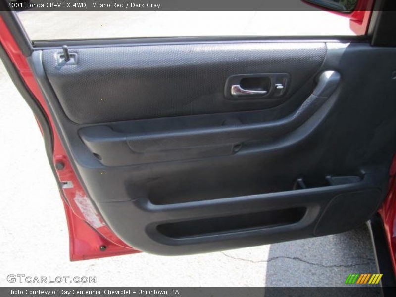 Milano Red / Dark Gray 2001 Honda CR-V EX 4WD