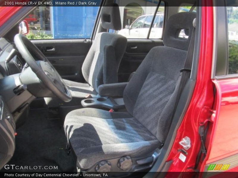 Milano Red / Dark Gray 2001 Honda CR-V EX 4WD
