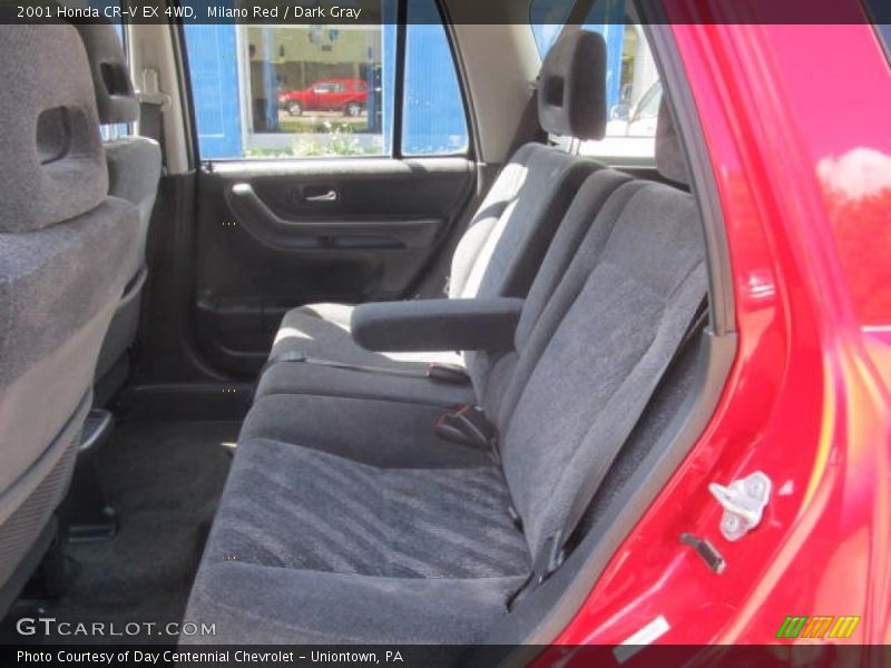 Milano Red / Dark Gray 2001 Honda CR-V EX 4WD