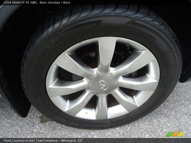 Black Obsidian / Black 2004 Infiniti FX 45 AWD