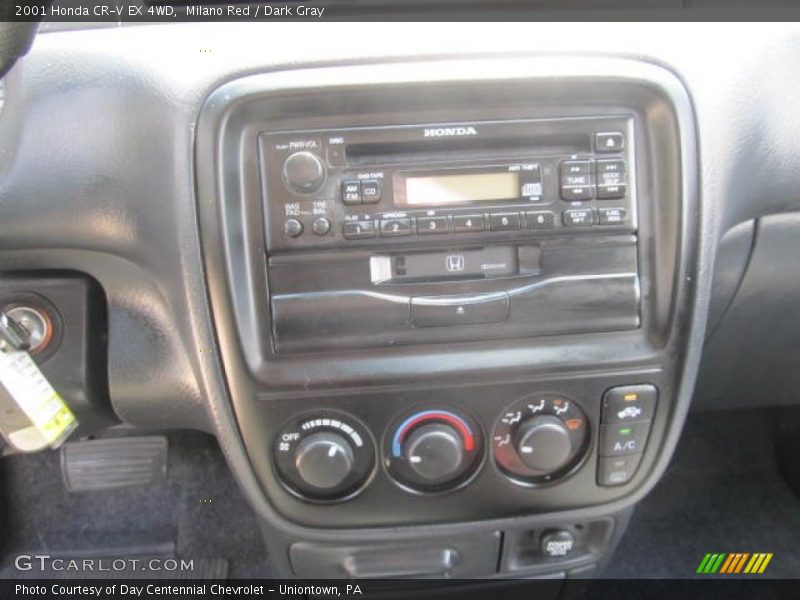 Milano Red / Dark Gray 2001 Honda CR-V EX 4WD