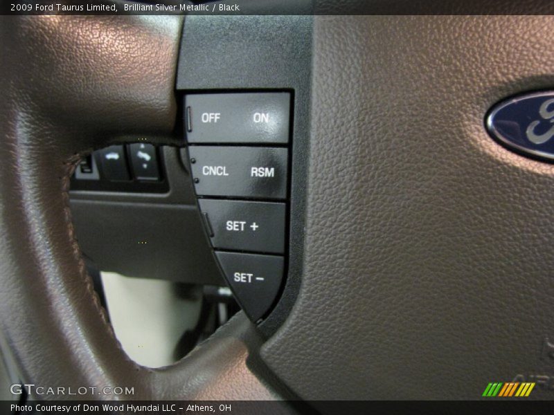 Brilliant Silver Metallic / Black 2009 Ford Taurus Limited