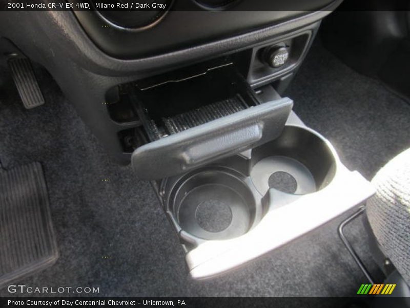 Milano Red / Dark Gray 2001 Honda CR-V EX 4WD
