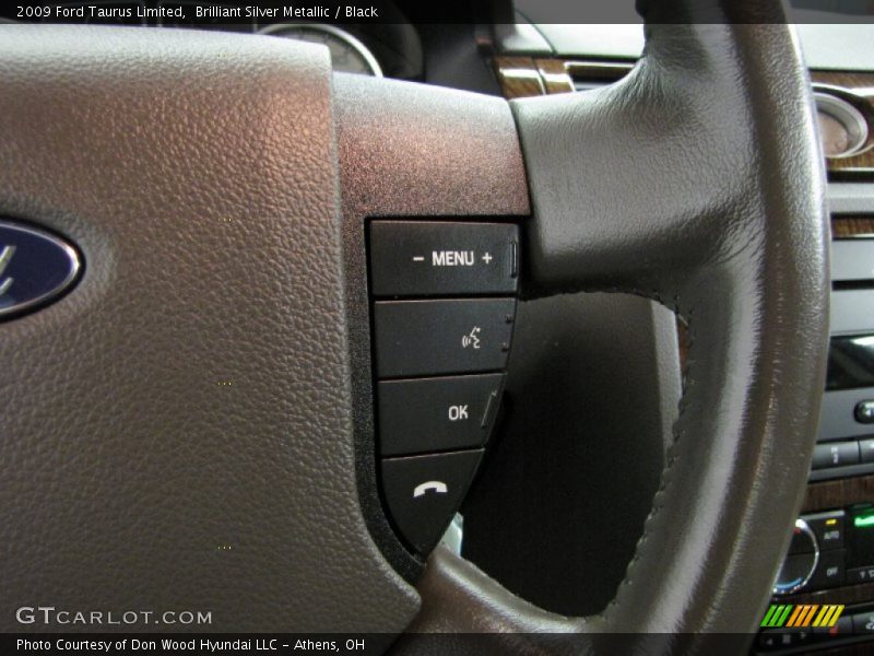 Brilliant Silver Metallic / Black 2009 Ford Taurus Limited