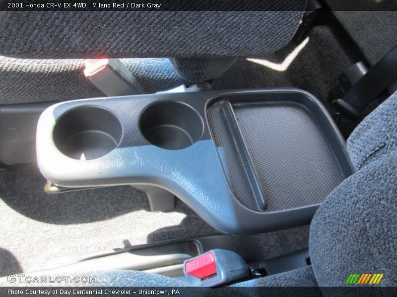 Milano Red / Dark Gray 2001 Honda CR-V EX 4WD