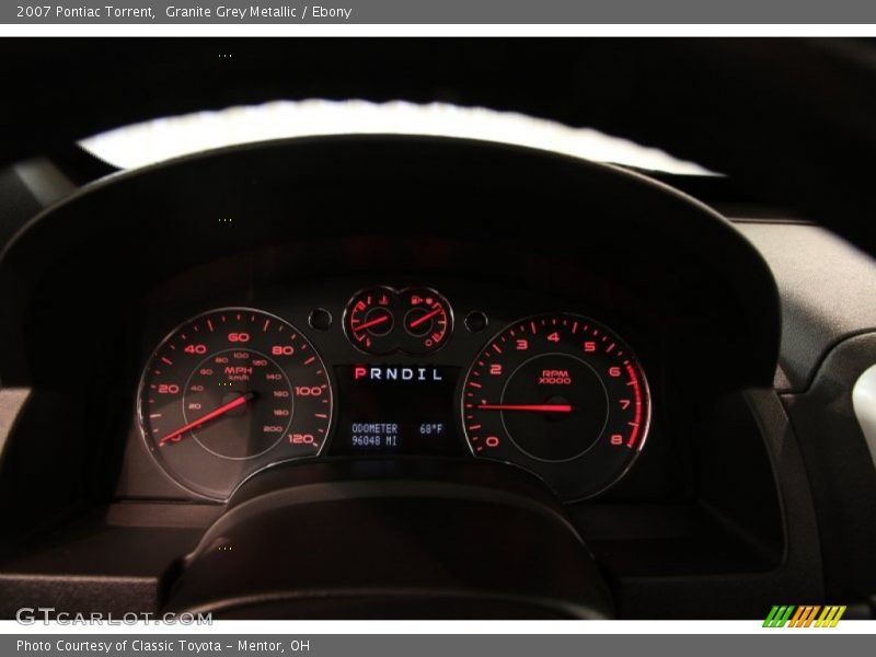 Granite Grey Metallic / Ebony 2007 Pontiac Torrent