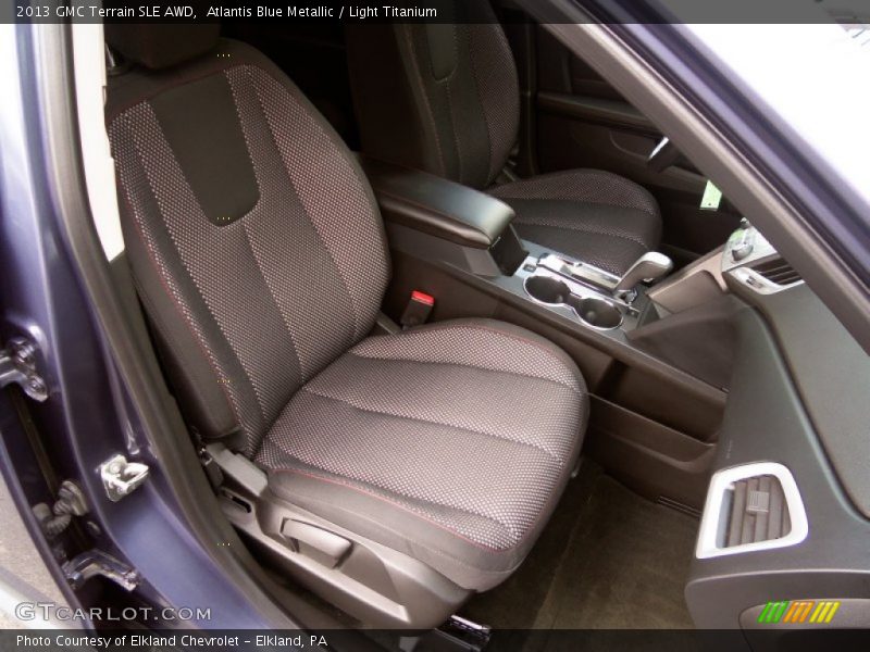 Atlantis Blue Metallic / Light Titanium 2013 GMC Terrain SLE AWD