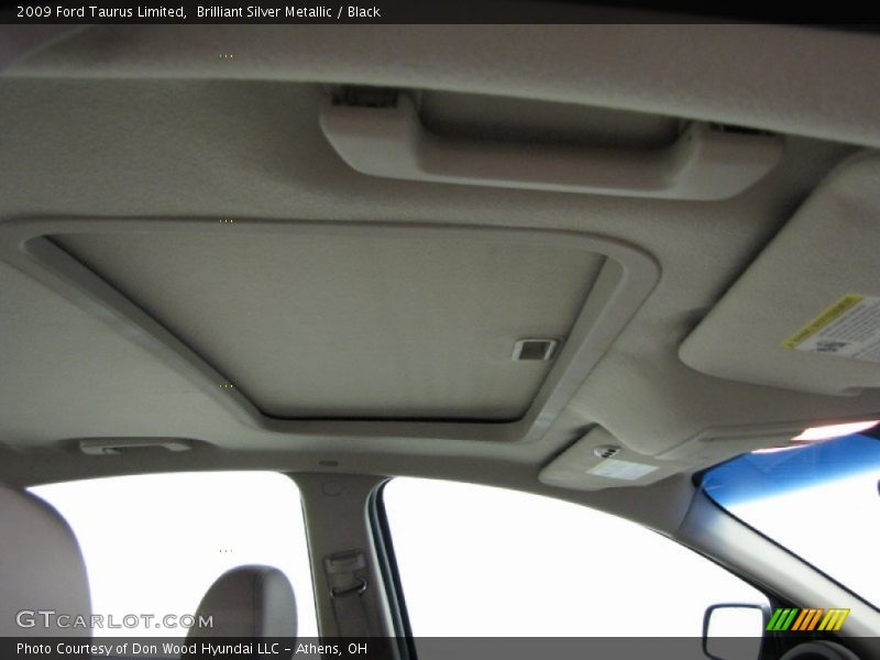 Brilliant Silver Metallic / Black 2009 Ford Taurus Limited