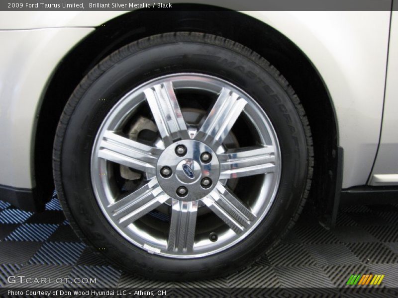 Brilliant Silver Metallic / Black 2009 Ford Taurus Limited