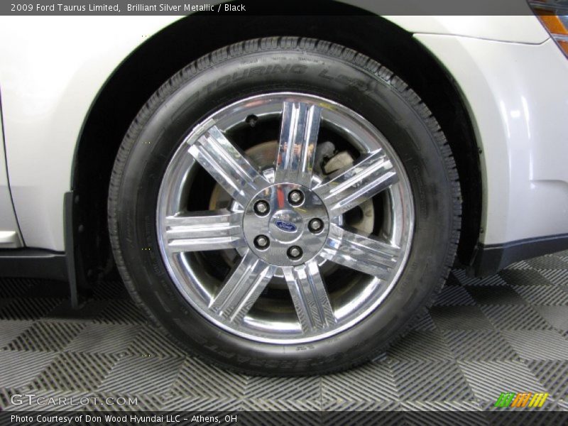 Brilliant Silver Metallic / Black 2009 Ford Taurus Limited