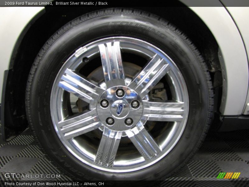 Brilliant Silver Metallic / Black 2009 Ford Taurus Limited