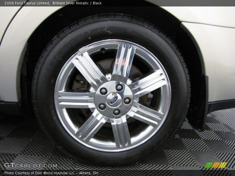 Brilliant Silver Metallic / Black 2009 Ford Taurus Limited