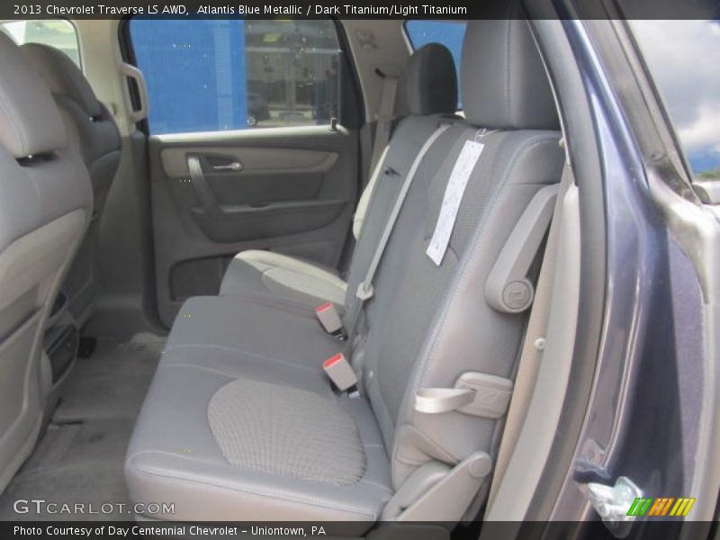 Atlantis Blue Metallic / Dark Titanium/Light Titanium 2013 Chevrolet Traverse LS AWD