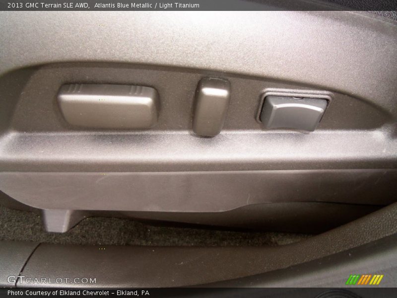 Atlantis Blue Metallic / Light Titanium 2013 GMC Terrain SLE AWD