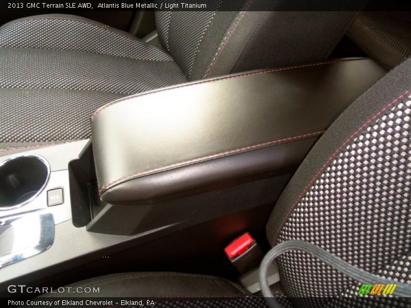 Atlantis Blue Metallic / Light Titanium 2013 GMC Terrain SLE AWD