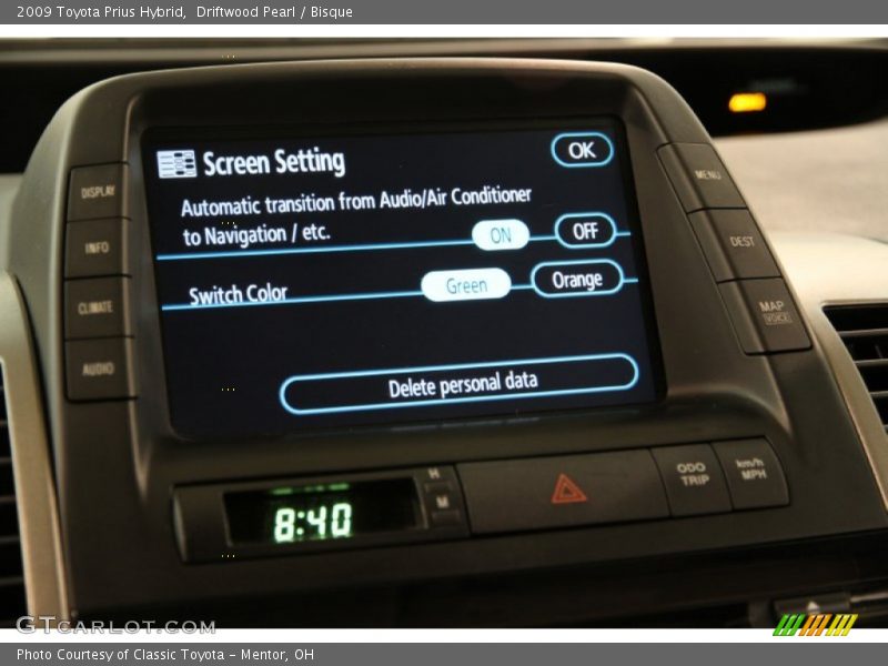 Driftwood Pearl / Bisque 2009 Toyota Prius Hybrid