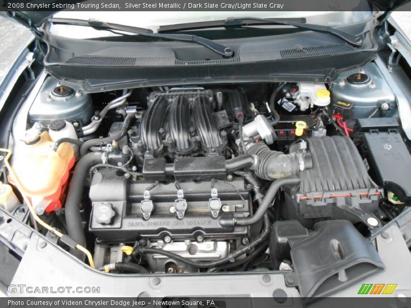 Silver Steel Metallic / Dark Slate Gray/Light Slate Gray 2008 Chrysler Sebring Touring Sedan