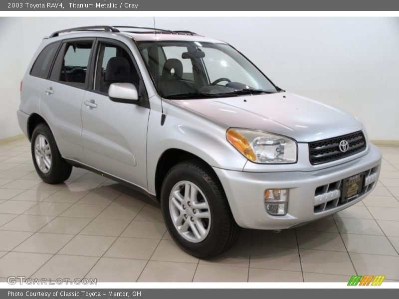 Titanium Metallic / Gray 2003 Toyota RAV4