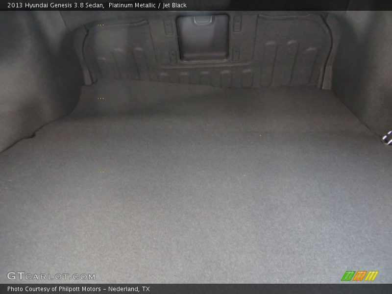 Platinum Metallic / Jet Black 2013 Hyundai Genesis 3.8 Sedan