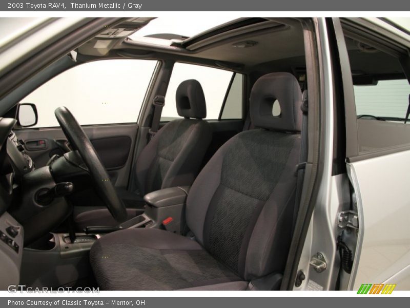 Titanium Metallic / Gray 2003 Toyota RAV4
