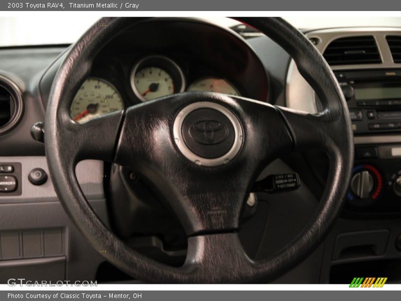 Titanium Metallic / Gray 2003 Toyota RAV4