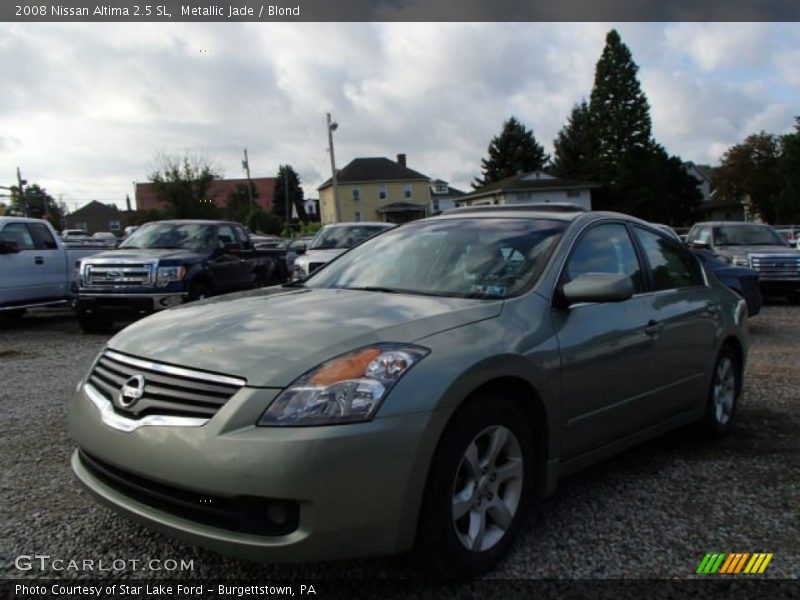 Metallic Jade / Blond 2008 Nissan Altima 2.5 SL
