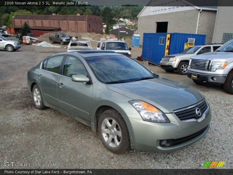 Metallic Jade / Blond 2008 Nissan Altima 2.5 SL