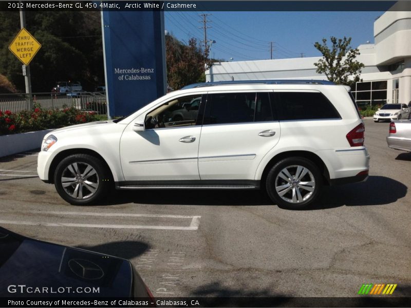 Arctic White / Cashmere 2012 Mercedes-Benz GL 450 4Matic