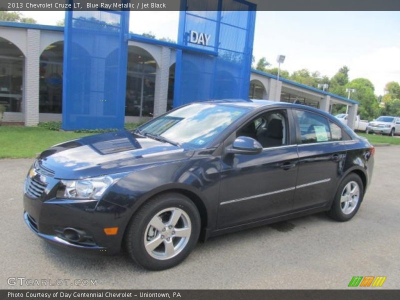 Blue Ray Metallic / Jet Black 2013 Chevrolet Cruze LT