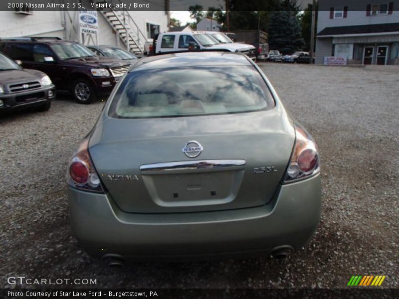 Metallic Jade / Blond 2008 Nissan Altima 2.5 SL
