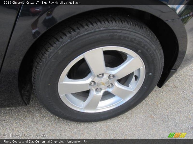 Blue Ray Metallic / Jet Black 2013 Chevrolet Cruze LT