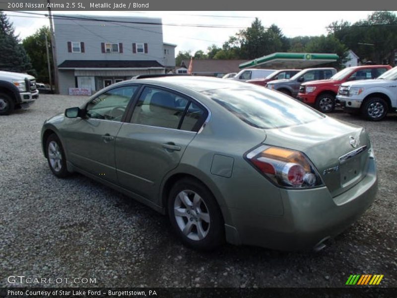 Metallic Jade / Blond 2008 Nissan Altima 2.5 SL
