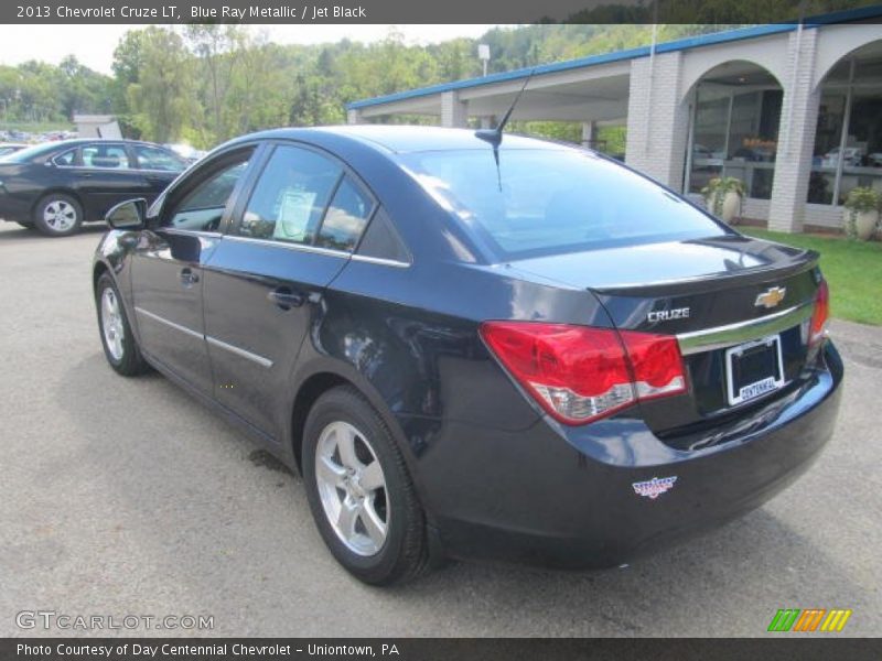 Blue Ray Metallic / Jet Black 2013 Chevrolet Cruze LT