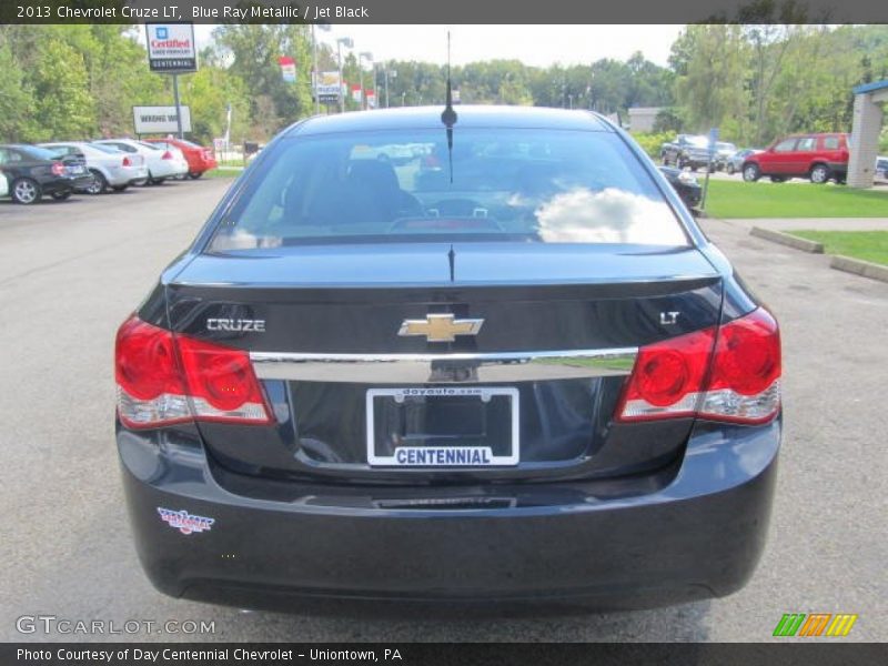 Blue Ray Metallic / Jet Black 2013 Chevrolet Cruze LT