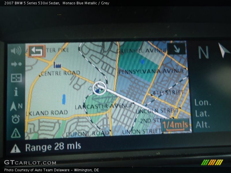 Monaco Blue Metallic / Grey 2007 BMW 5 Series 530xi Sedan
