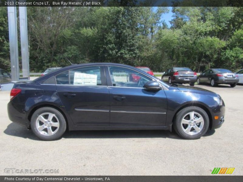 Blue Ray Metallic / Jet Black 2013 Chevrolet Cruze LT