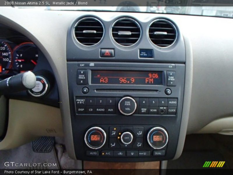 Metallic Jade / Blond 2008 Nissan Altima 2.5 SL