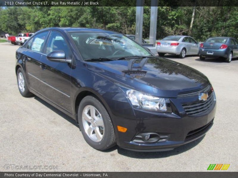 Blue Ray Metallic / Jet Black 2013 Chevrolet Cruze LT