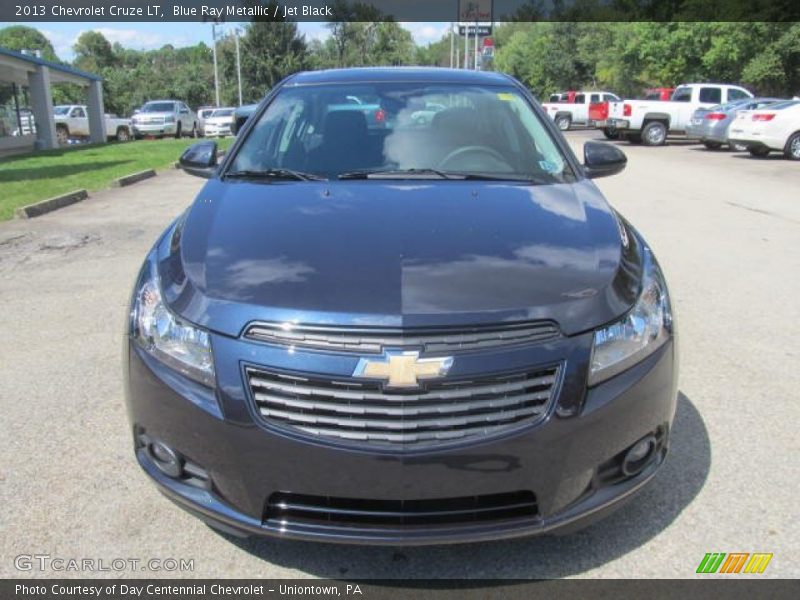 Blue Ray Metallic / Jet Black 2013 Chevrolet Cruze LT