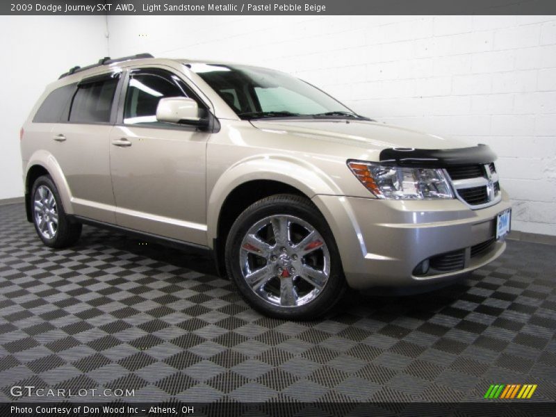 Light Sandstone Metallic / Pastel Pebble Beige 2009 Dodge Journey SXT AWD
