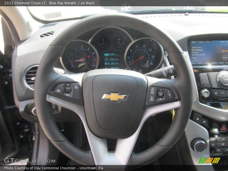 Blue Ray Metallic / Jet Black 2013 Chevrolet Cruze LT