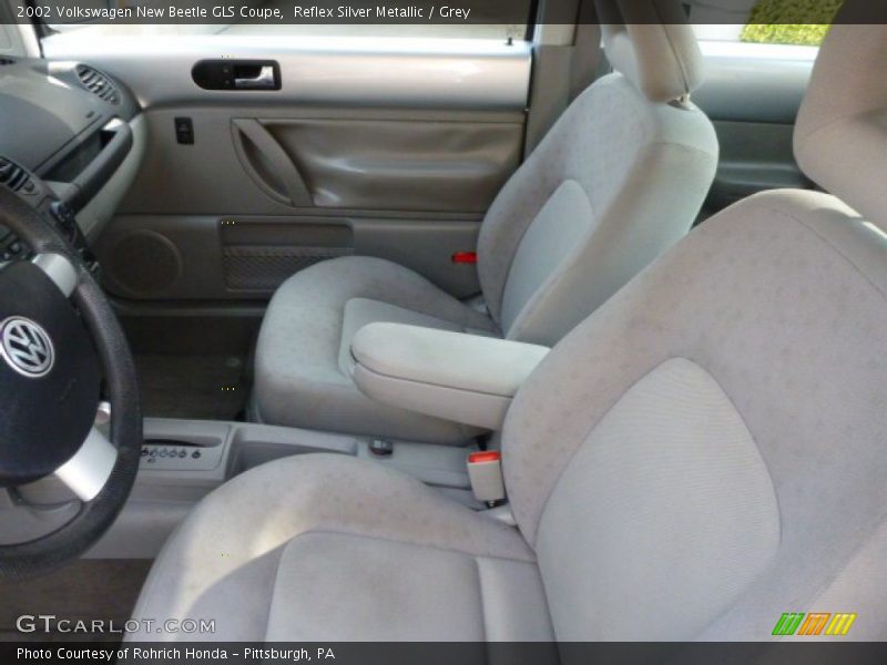 Reflex Silver Metallic / Grey 2002 Volkswagen New Beetle GLS Coupe