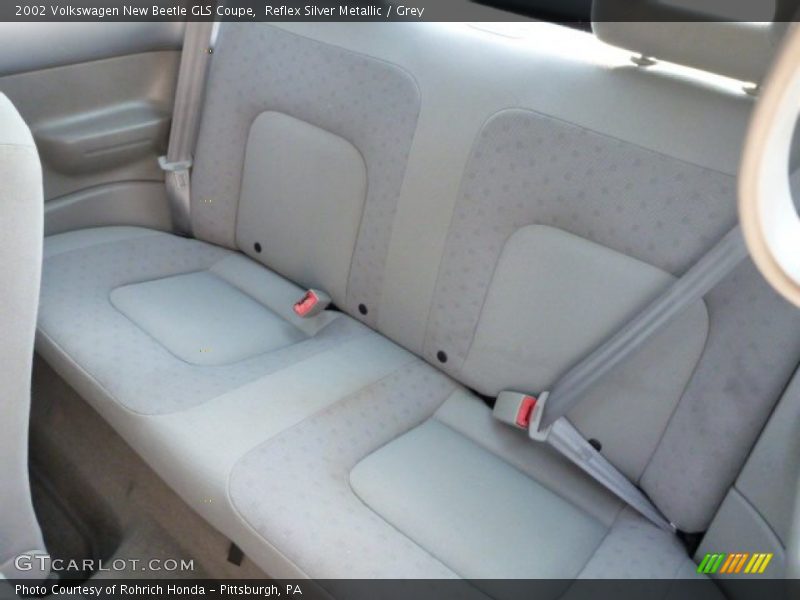 Reflex Silver Metallic / Grey 2002 Volkswagen New Beetle GLS Coupe