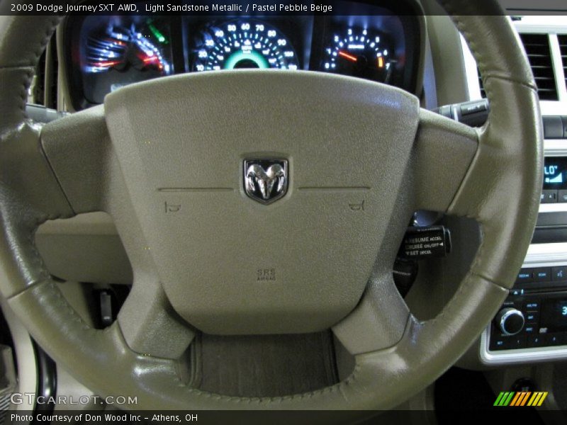 Light Sandstone Metallic / Pastel Pebble Beige 2009 Dodge Journey SXT AWD