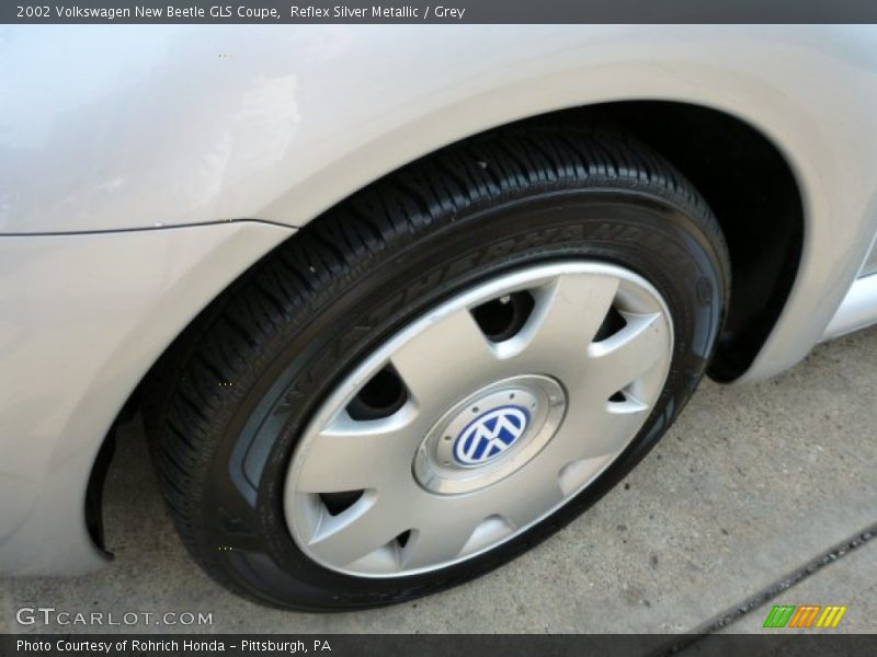 Reflex Silver Metallic / Grey 2002 Volkswagen New Beetle GLS Coupe